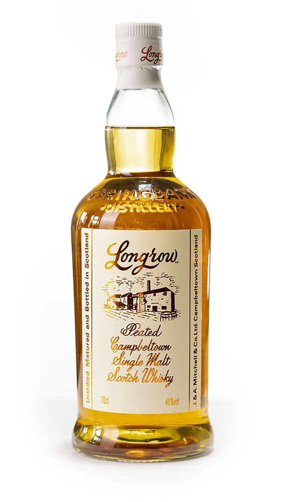 Longrow Peated Malt - ohne GP (weißes Etikett) Longrow Peated Malt - ohne GP (weißes Etikett)