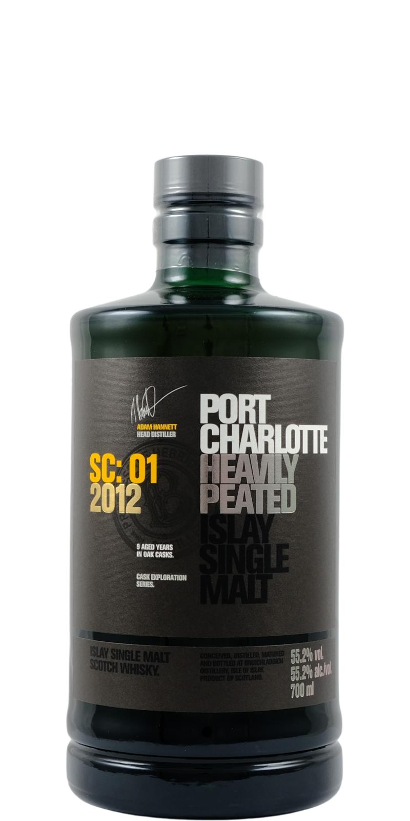Port Charlotte Heavily Peated SC: 01 - 2012 Port Charlotte Heavily Peated SC: 01 - 2012